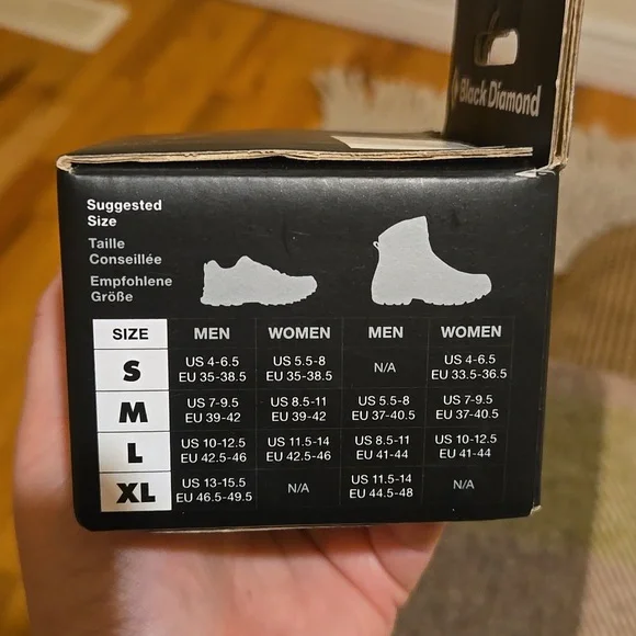 Black Diamond Blitz Spike Traction Devices - Crampons - Picture 2 of 6